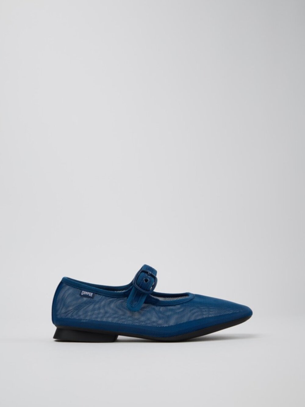 Camper - Casi Casi Myra Blue Textile Ballerinas - Size 38 - Picture 12 of 13